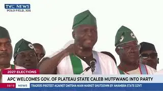 VP Shettima Leads APC Chieftains to Defection of Plateau Gov. Mutfwang