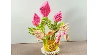 8 origami 3d training #diy #crafty #art #origami3d #3dorigamitutorial #paperart #easy #papercraft