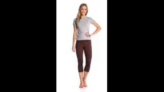 Lucy Women's Studio Hatha Capri Legging | SwimOutlet.com