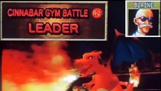 Pokémon Stadium - VS Blaine! [R-2] (Rentals Only - Gym Leader Castle)
