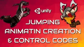 Skeletal Jumping Animation Creation and Control Codes (Unity 2D Platformer Part 4)