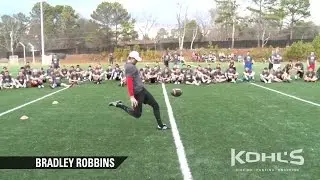 Bradley Robbins Punter | Michigan Football Commit | Kohl's Kicking Camps
