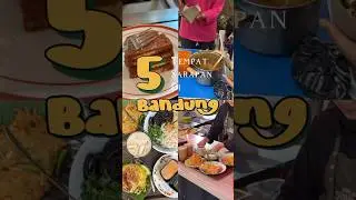 5 Tempat Sarapan di Bandung, dari yang hits sampe legend!  #bandung