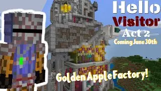 Hello Visitor Act 2 FULL TRAILER! (Hello Neighbor Minecraft Map Spin-off!)