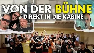 VON DER B&Uuml;HNE DIREKT IN DIE KABINE ⚽️🎧