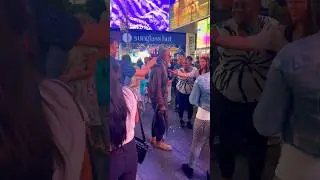 Snake Man in New York City! 🌆 🐍 #shorts