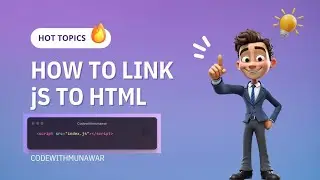 Link Js in HTML  | How to link javascript in HTML ||  HTML And CSS | HTML CSS JavaScript #html #css