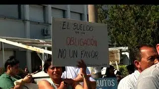MEDICA RECLAMO manifestacion HOSPITAL ITALIANO