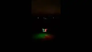 Drone Flying UPair one 2.5k Camera up close and high altitude at Night