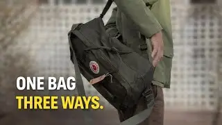 Fj&auml;llr&auml;ven Weekender Bag Review &ndash; One Bag, Three Ways to Carry