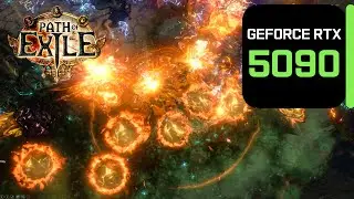 Path of Exile 1 (3.27) Volatile Dead - RTX 5090 + 9950X3D benchmark (4K) DLAA(O)