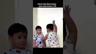 never let them know your next move 😭🤣 #funny #laugher #baby #funnyvideo #trending #viral #love