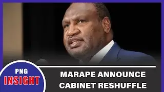 Marape Announce CABINET RESHUFFLE