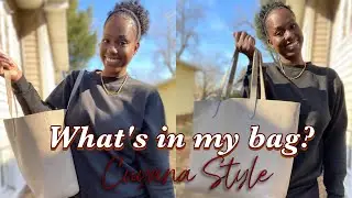 Cuyana Classic Structured Leather Tote Review + What's in my bag!!
