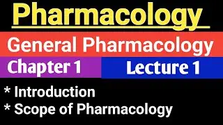 Pharmacology Chapter 1 in hindi || Introduction,  Scope of pharmacology in hindi