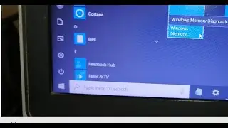 how to pin windows memory diagnostic on start menu in windows 10 laptop