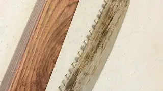 How to make an oak handle from a table leg @InMyBusyLittleShop #drawknife