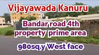 Kanuru Prime Plot 980 Sq.Y | 4th Property from Bandar Road | Vijayawada Real Estate