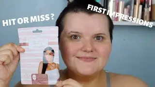 TRYING JESS WRIGHT BEAUTY TISSUE FACE MASK