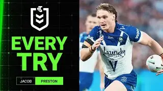 NRL Highlights | Jacob Preston's 2025 try-scoring season