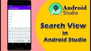 SearchView- How to Add SearchView in Android App | Android Studio Tutorial | Quick+Easy🔥
