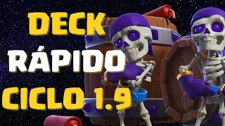 😮 DESTRUÍ MEUS ADVERSÁRIOS COM O DECK MAIS RÁPIDO DE LOG BAIT DO JOGO! CICLO 1.9! - Clash Royale