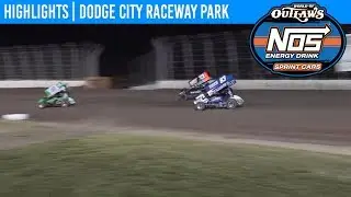 World of Outlaws NOS Energy Drink Sprint Cars Dodge City Raceway, September 20th, 2019 | HIGHLIGHTS