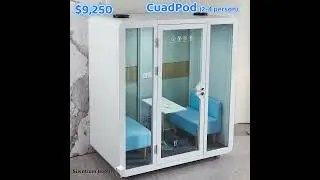 Privacy Booths & Office Pods- Better than Framery for thousands less