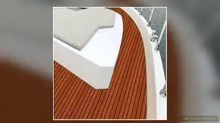95x24in Boat Flooring EVA Foam Decking Sheet Faux Teak Marine Mat NonSlip SelfAdhesive Flooring