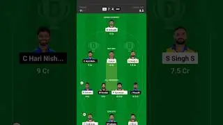 DD vs SMP dream 11 team #cricket #dream11 #dream11team #fantasybuzz #livescore #ddvssmp