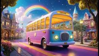 The Unicorns on the Bus | Fun Nursery Rhyme for Kids | Sing-Along Song