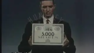 Workings Of The New York Stock Exchange, 1950s - Film  39789
