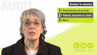 Comment r&eacute;ussir la r&eacute;union d'ouverture d'un audit ? Vid&eacute;o Audit 5/12