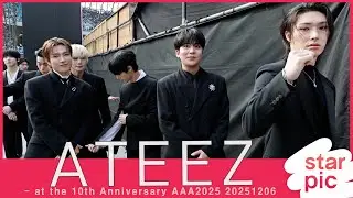 에이티즈 '퍼포먼스 장인들! [STARPIC] / ATEEZ - at the 10th Anniversary AAA2025 20251206