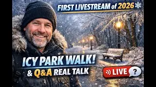 First Livestream of 2026 ❄️ Icy Park Walk, Q&A & Real Talk