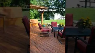 Design Ideas For Decks 🏵️#deckdesign #shorts