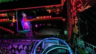 Indian tata truck fully modifed cabin view in night ets 2