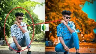Snapseed Orange Photo Editing | Snapseed Background Change |  Snapseed  Orange Effect | Tricks