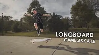 LONGBOARD Game of S.K.A.T.E. with Pizza Steve