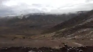 Bus ride through the Andes