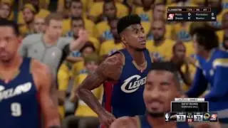 NBA 2K16 NBA Finals - Cleveland Cavaliers vs Golden State Warriors Game 2 Live Commentary