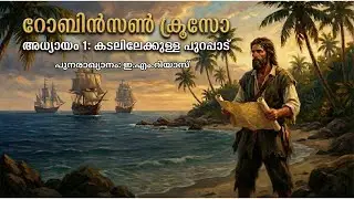 റോബിൻസൺ ക്രൂസോ | അധ്യായം 1: കടലിലേക്കുള്ള പുറപ്പാട് | Robinson Crusoe Malayalam Audiobook