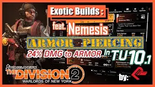 ARMOR PIERCING Sniper: Nemesis Marksman Exotic | The Division 2 | TIPS by Random Plays