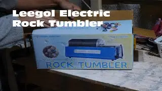 The Leegol Electric Rock Tumbler Unboxing Setup And First Use