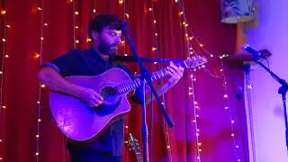 Brian Campeau at Kelly Day's residency at Some Velvet Morning