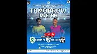 🛑🛑 LIVE FOOTBALL MATCH UNDER 17 ( DOABA FC vs FIT 15 FA ) PUNJAB LEAGUE ⚽️⚽️