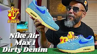 THE NIKE AIR MAX 1 DIRTY DENIM IS A VERY PREMIUM SNEAKER AND VERY SLEPT ON. U CAN GET UNDER RETAIL.