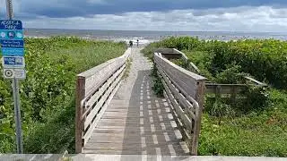 Entering Hobe Sound Sandy White Beachs Ocean Side w/ Edwin his First Fish in the Ocean . . . .