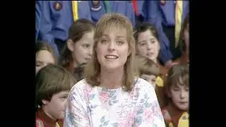 girl guides on Blue Peter February 1985