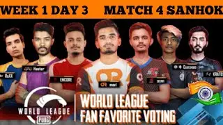 [HINDI] W1D3 - PMWL EAST - Super Weekend | PUBG MOBILE World League Season Zero (2020)